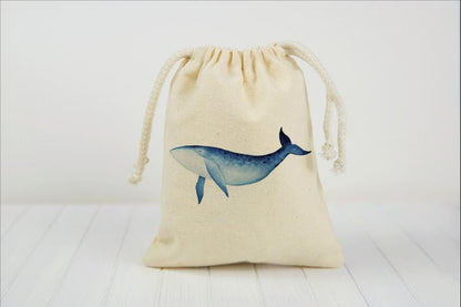 Whale Party Favor Bags