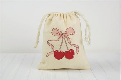 Cherry Party Favor Bags