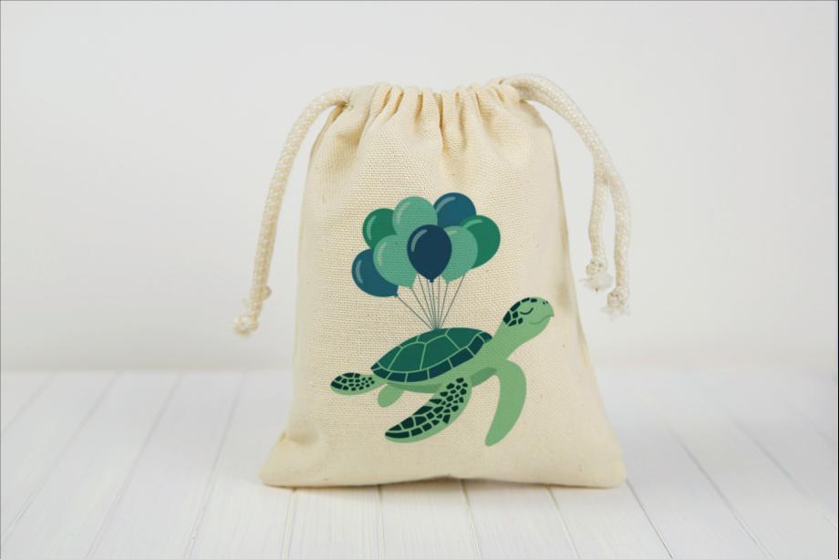 Sea Turtle Party Favor Bags
