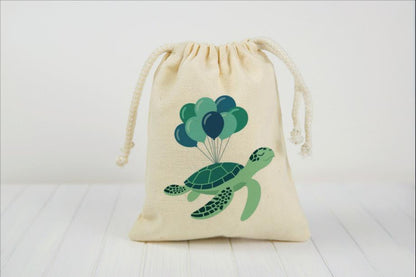 Sea Turtle Party Favor Bags