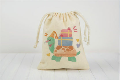 Turtle Party Favor Bags