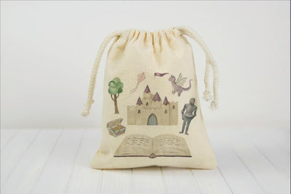 Fairytale Knight Party Favor Bags