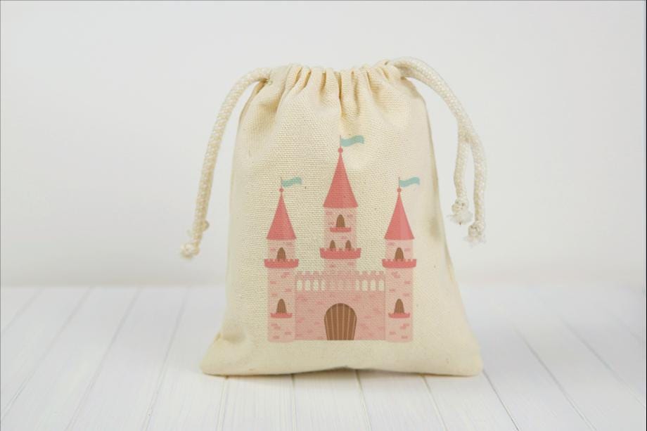 Princess Castle Birthday Party Favor Treat Bags