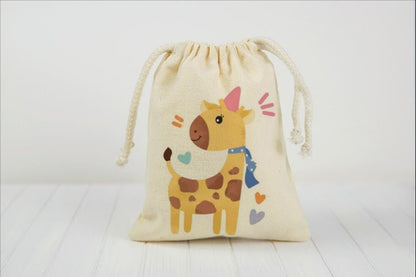 Giraffe Birthday Party Favor Bags
