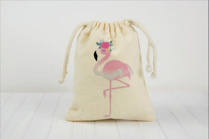 Flamingo Party Favor Treat Goodie Bags