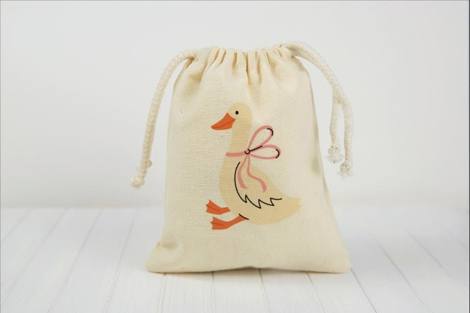 Sweet Duck Birthday Party Favor Bags
