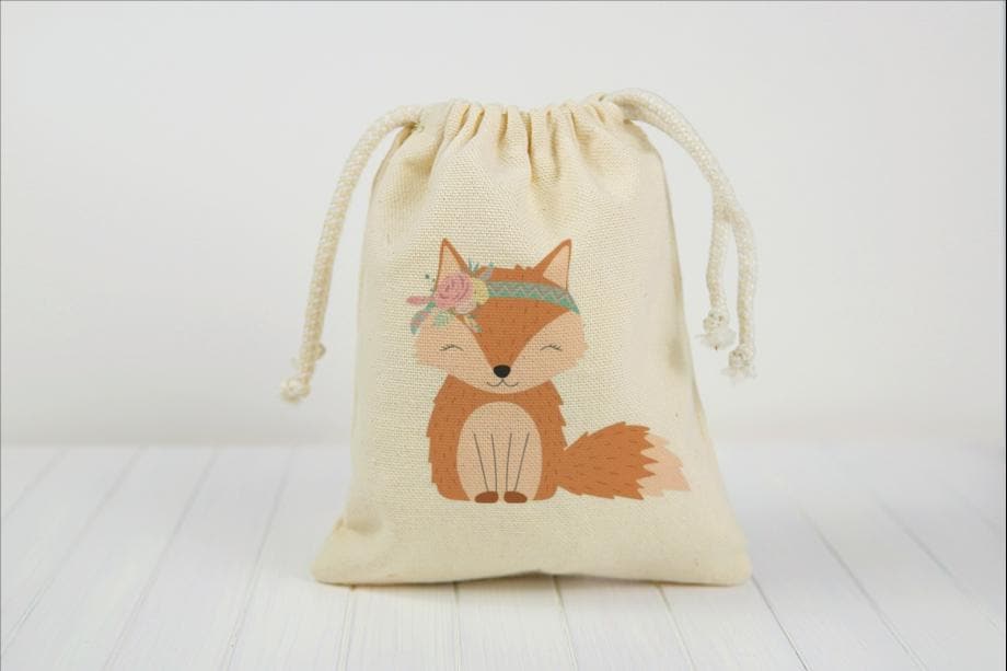 Fox Party Favor Bags