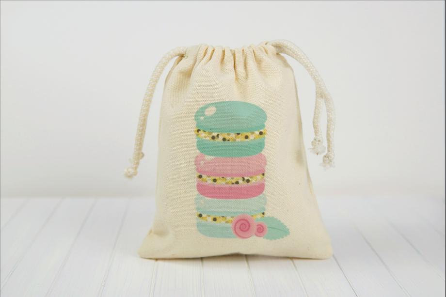 Macaron Party Favor Bags