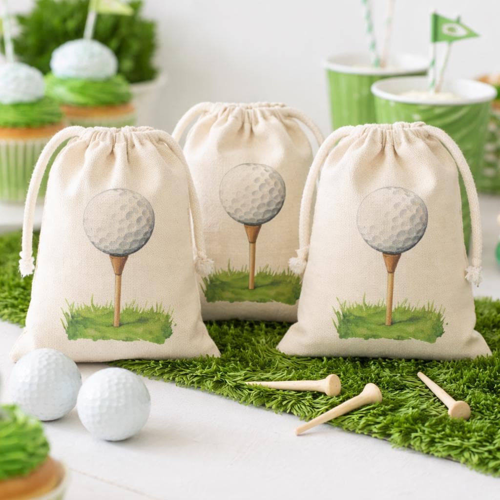 Golf Party Favor Bags