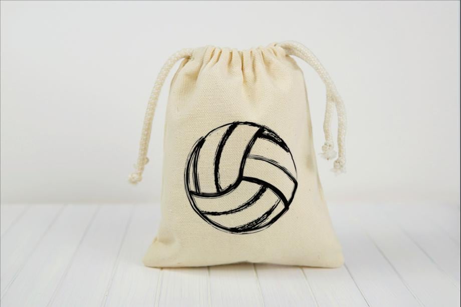 Volleyball Party Favor Bags