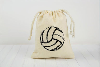 Volleyball Party Favor Bags
