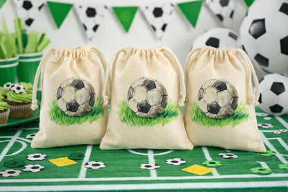 Soccer Party Favor Treat Goodie Bags