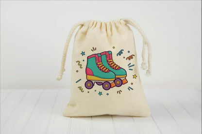 Roller Skating Birthday Party Favor Goodie Treat Bags