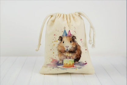 Guinea Pig Birthday Party Favor Treat Goodie Bags