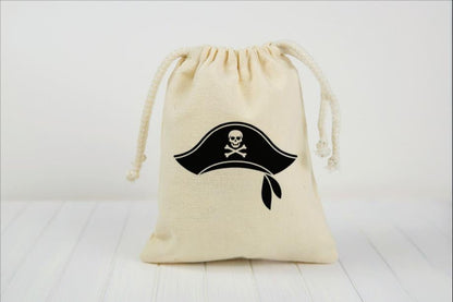 Pirate Hat Party Favor Bags