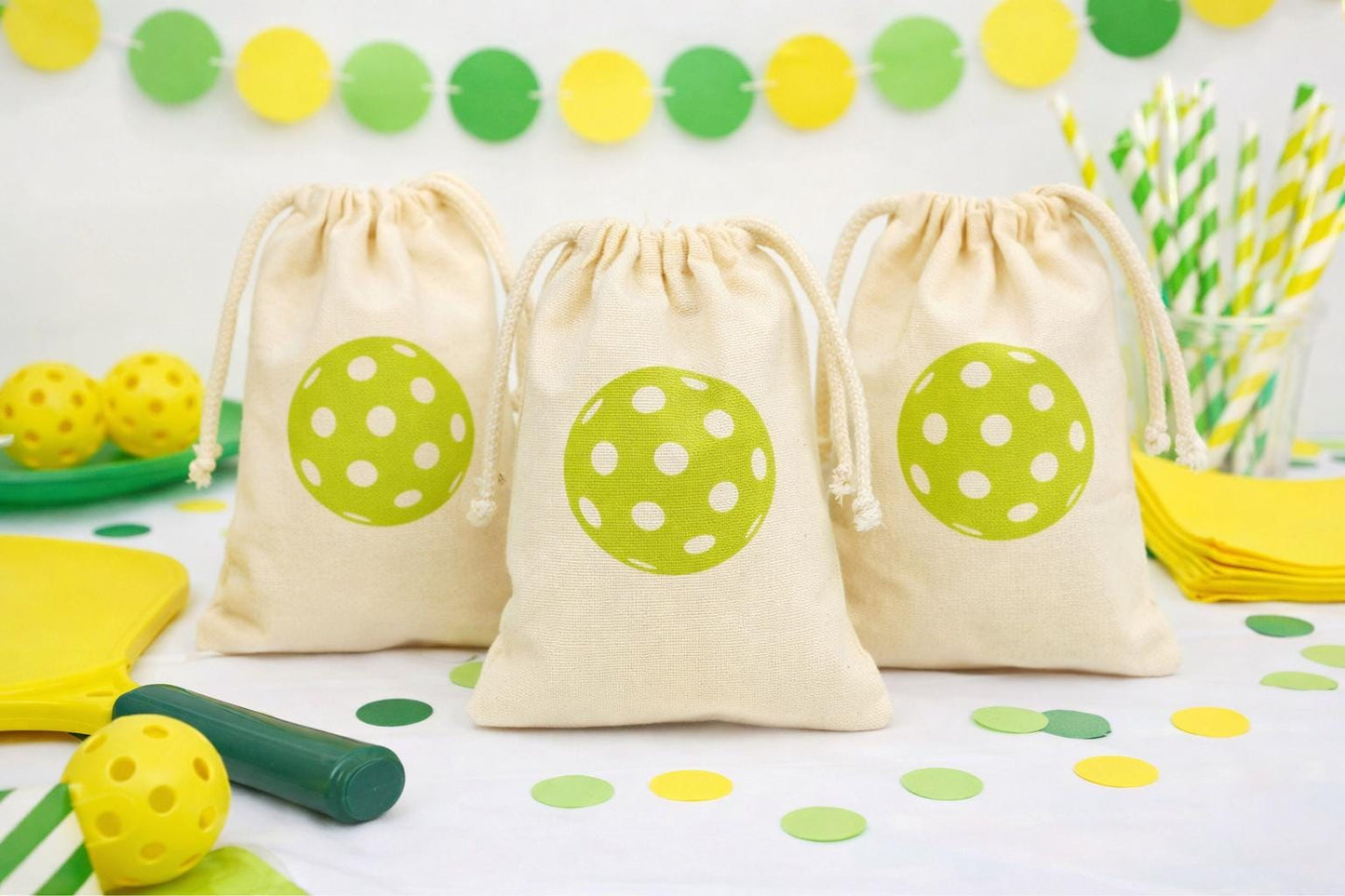 Pickleball Party Favor Bags