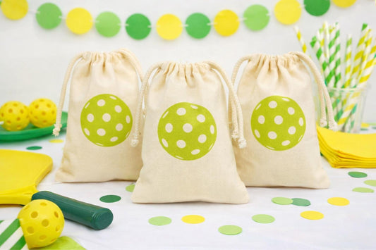 Pickleball Party Favor Bags