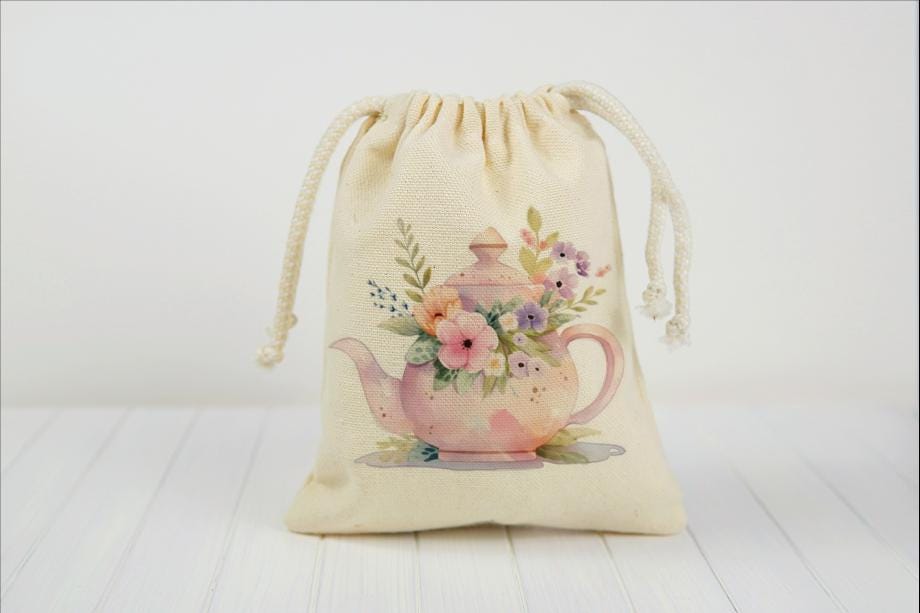 Tea Party Favor Bags