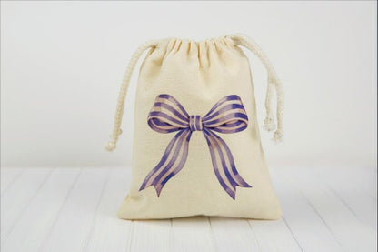 Set of Three Tea Party Favor Bags