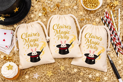 Personalized Magic Party Favor Bags