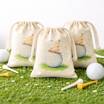 Golf Birthday Party Favor Goodie Treat Bags