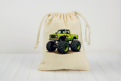 Monster Truck Party Favor Bags