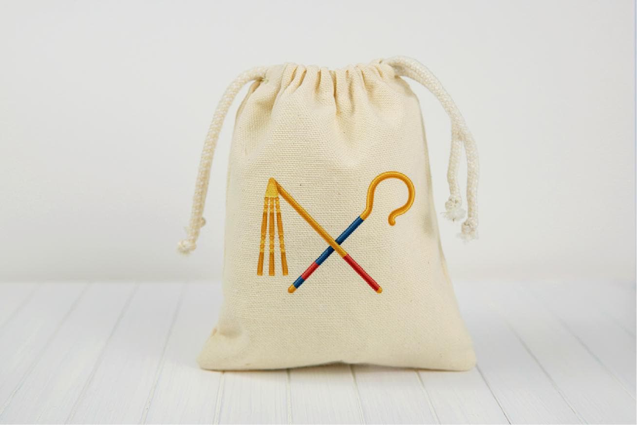 Egyptian Party Favor Bags – Pharaoh, Ankh, Crook Flail Set