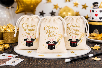 Personalized Magic Party Favor Bags