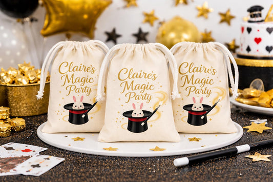 Personalized Magic Party Favor Bags
