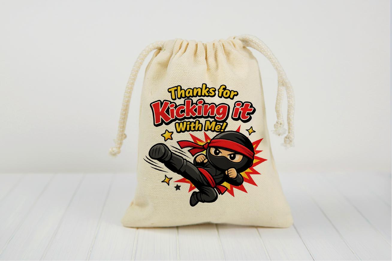 Ninja Party Favor Bags