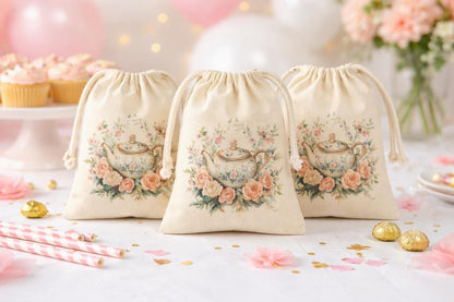 Tea Garden Party Favor Bags